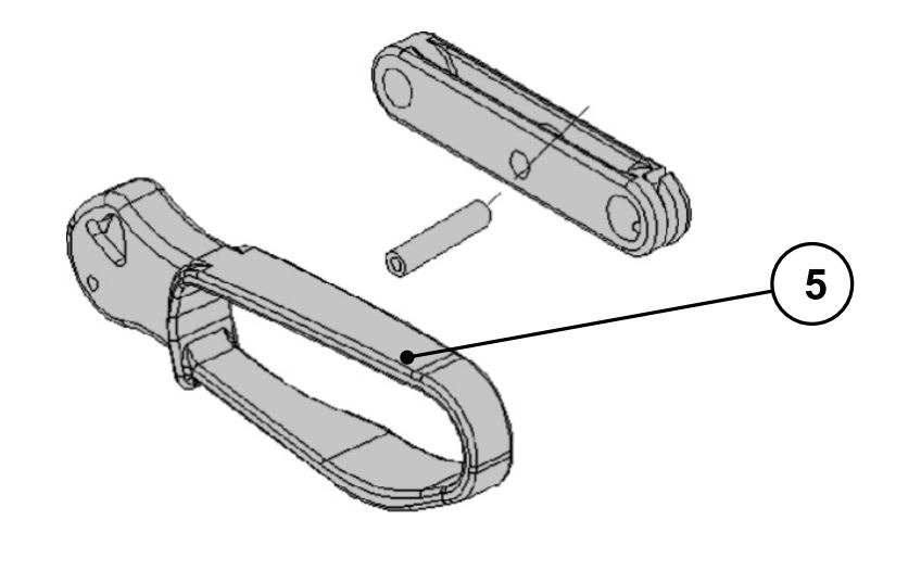 Brake Lever for Drive X Fold Rollator