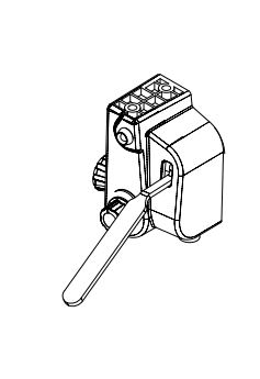 Throttle Handset For A Roma P001B Powerstroll