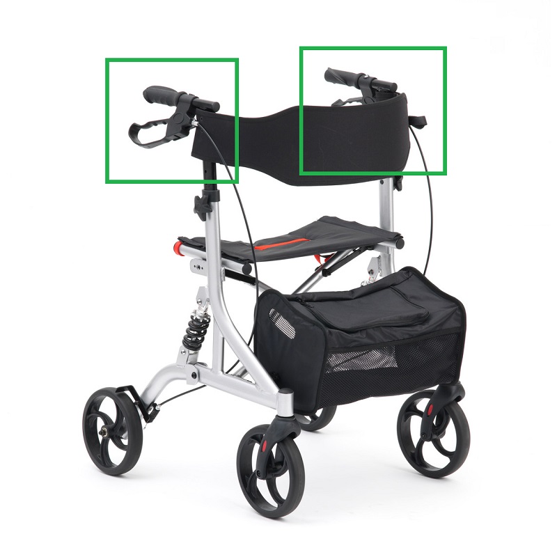 Brake Assembly for Drive Suspension Rollator