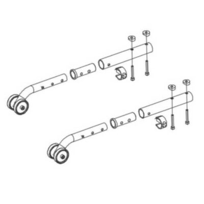 Anti Tips for Q50R Powerchair