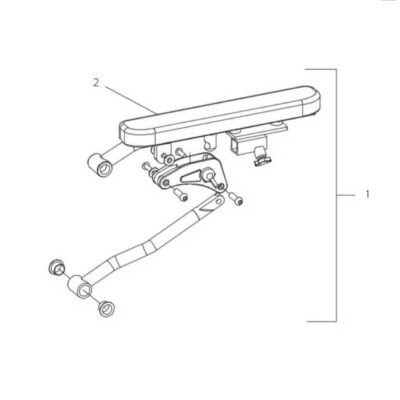 Armrest Assembly for Q50R Powerchair