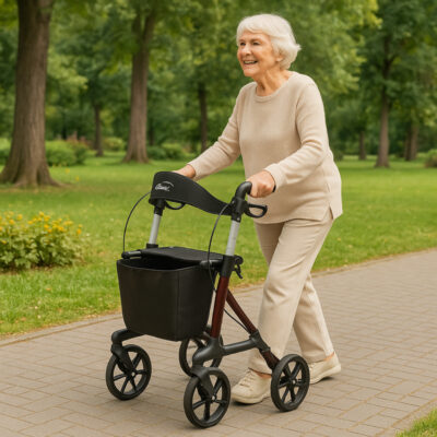 Dash Carbon Swish Rollator – Ultra Lightweight Carbon Fibre (Only 5.6kg)