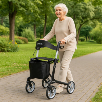 Dash Chic Carbon Rollator – Ultra Lightweight (Only 5.4kg)